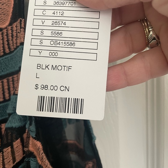 Anthropologie sheer lace dressy tank - Picture 3 of 3